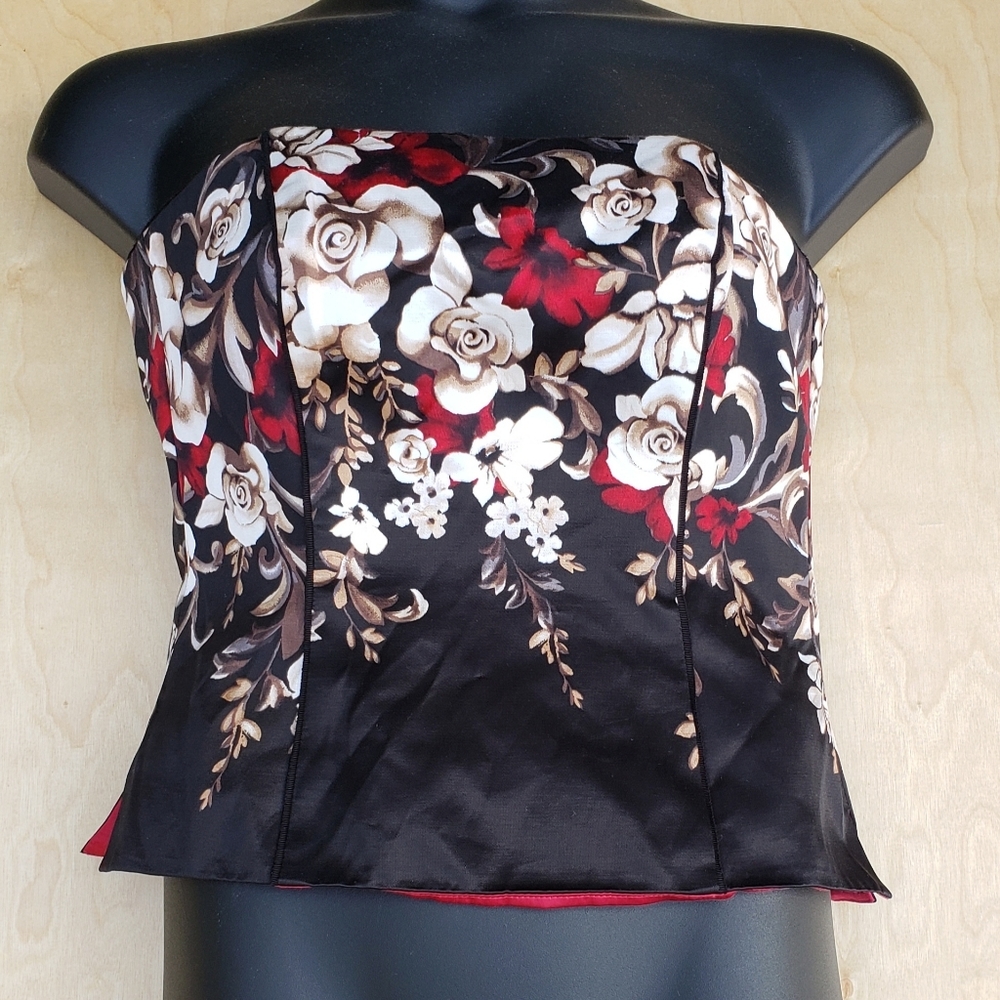 Floral Bustier size 2 (XS)